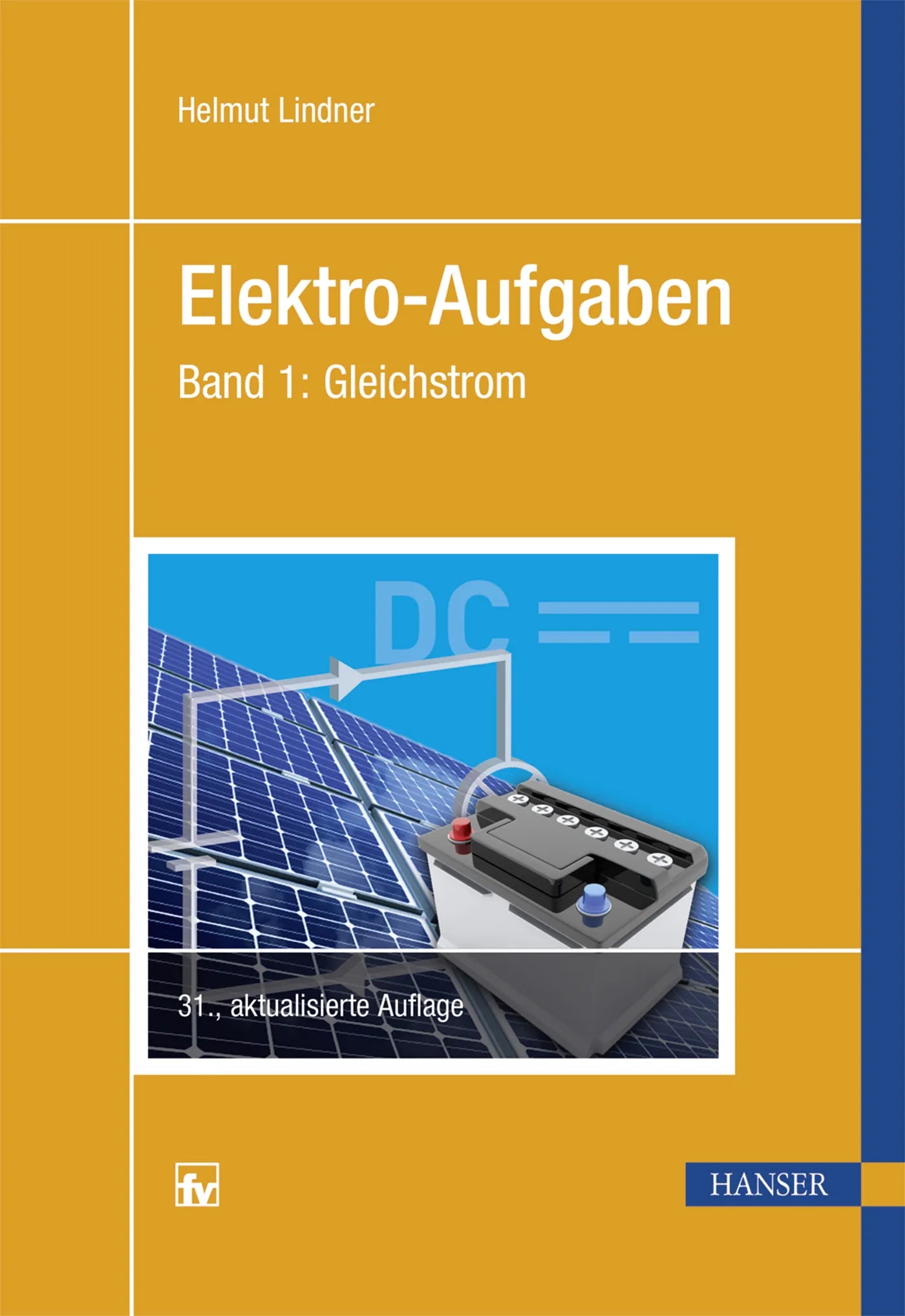 Buchcover von 'Elektro-Aufgaben Band 1' - Gebundene Ausgabe von Helmut Lindner