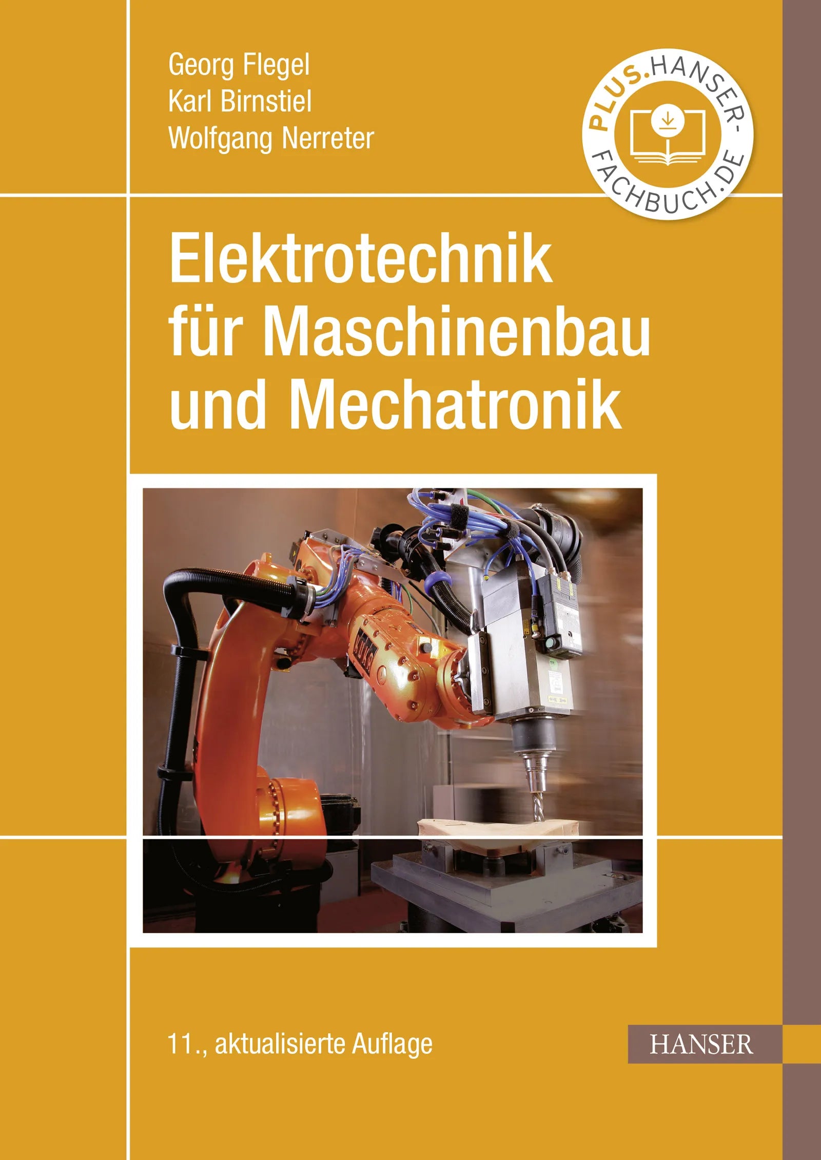 Cover: Elektrotechnik für Maschinenbau und Mechatronik (E-Book) von Georg Flegel