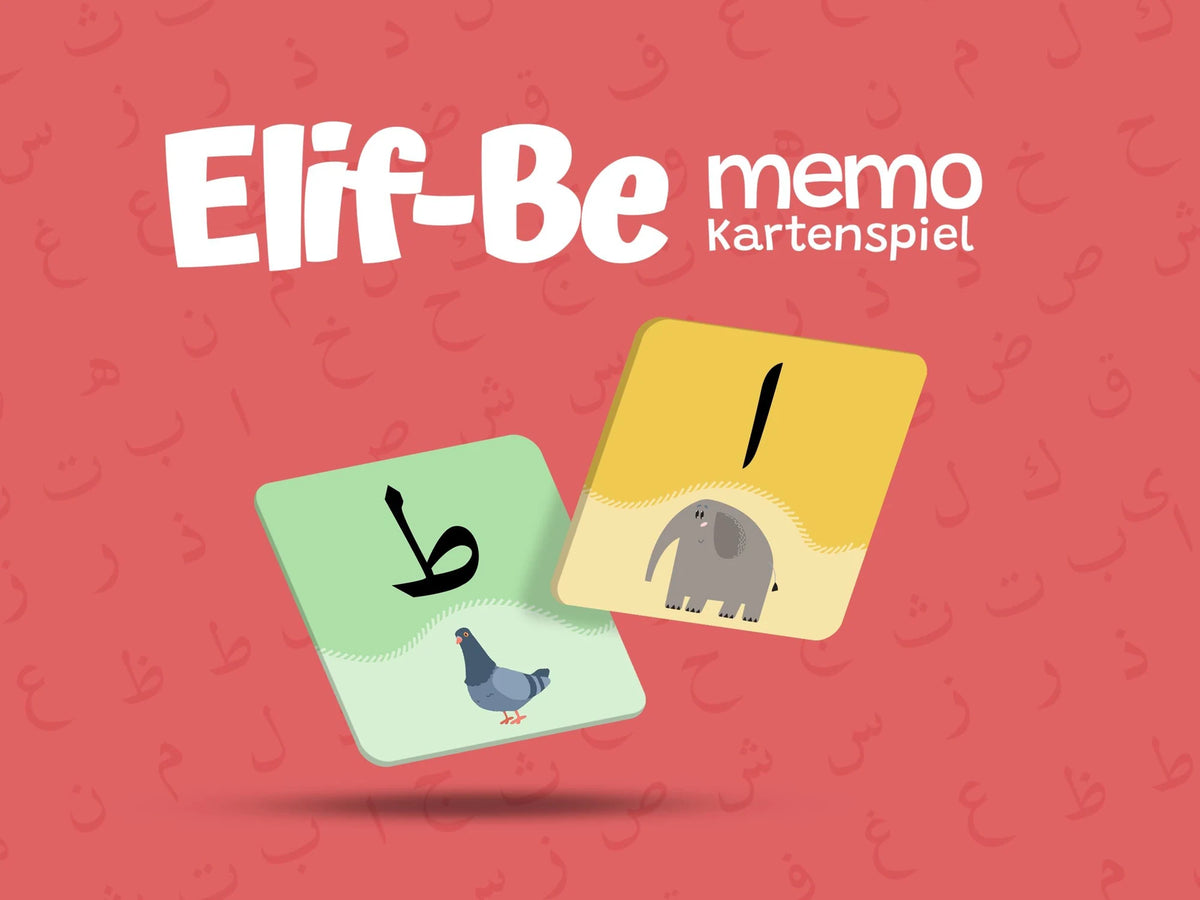 Elif-Be Memo Kartenspiel – Ansicht