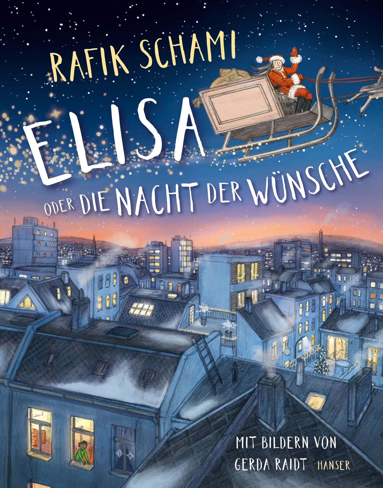 Buchcover von 'Elisa oder Die Nacht der Wünsche' - Gebundene Ausgabe von Rafik Schami
