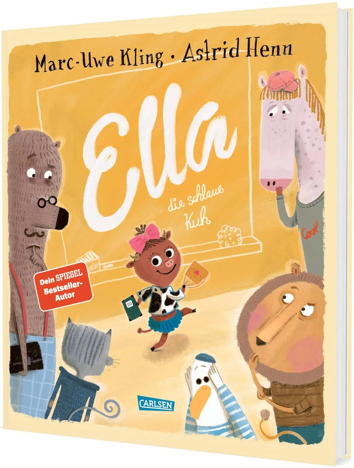 Cover: Ella, die schlaue Kuh (Hardcover) von Marc-Uwe Kling