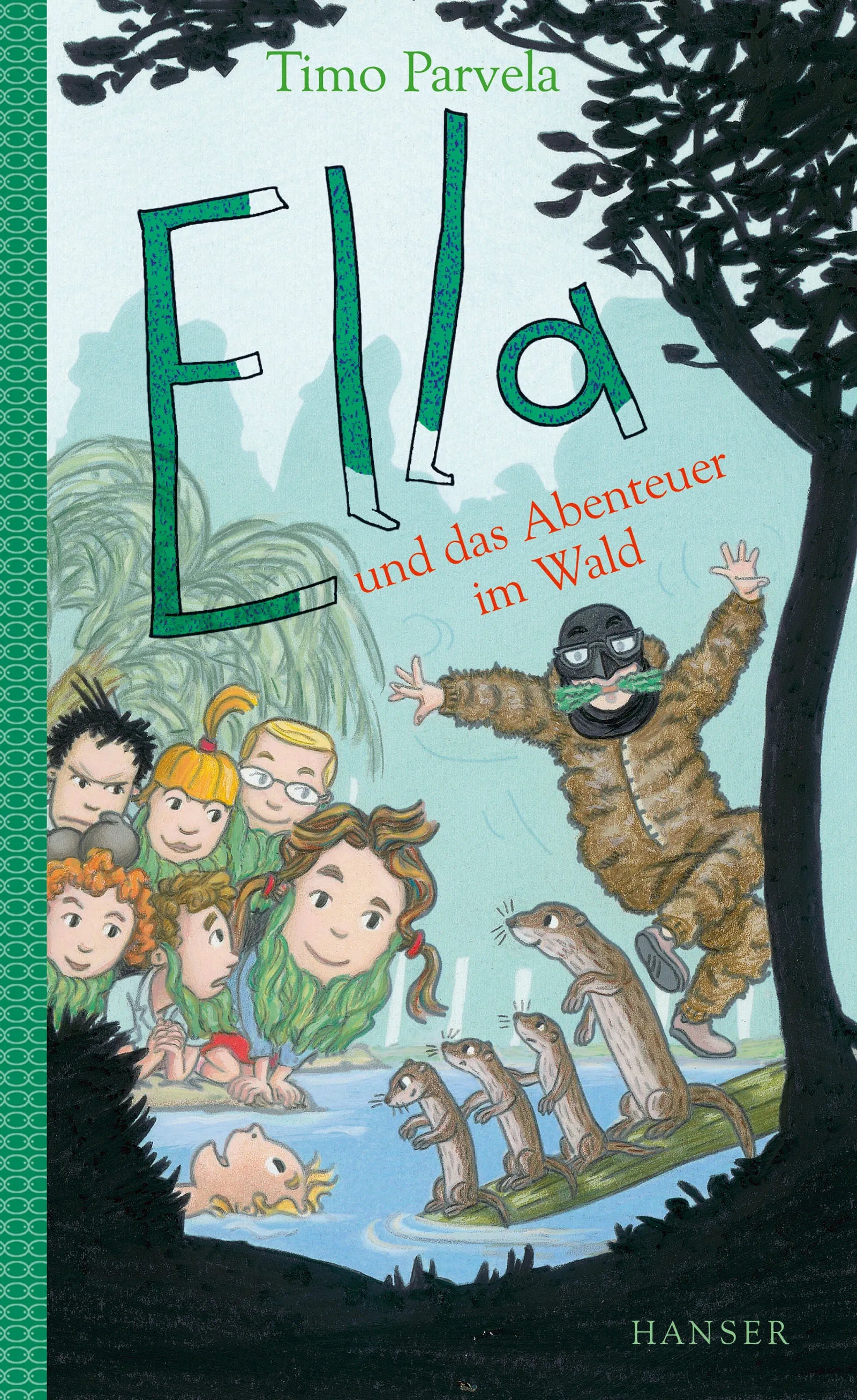 Buchcover von 'Ella und das Abenteuer im Wald' - Gebundene Ausgabe von Timo Parvela