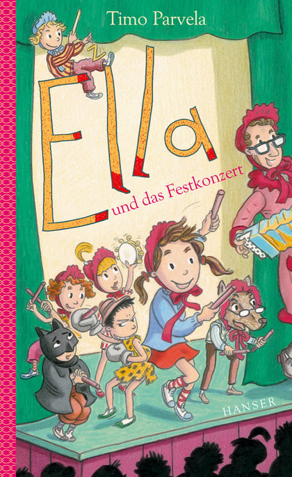 Buchcover von 'Ella und das Festkonzert' - Gebundene Ausgabe von Timo Parvela