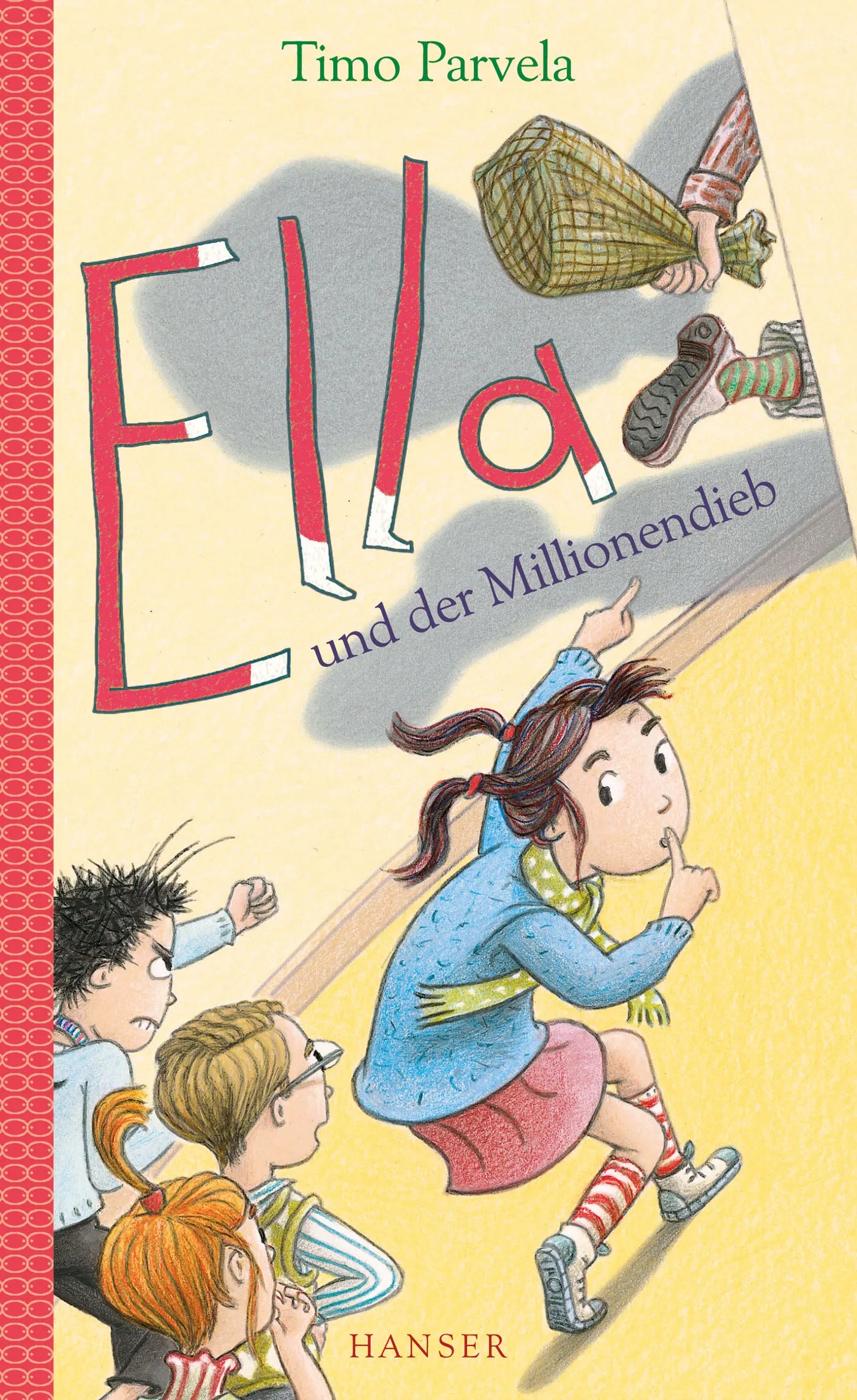 Buchcover von 'Ella und der Millionendieb' - Gebundene Ausgabe von Timo Parvela
