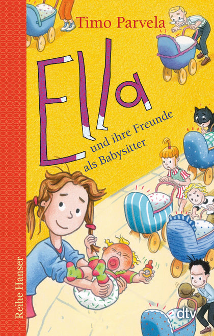 Buchcover von 'Ella und ihre Freunde als Babysitter' - Taschenbuch von Timo Parvela