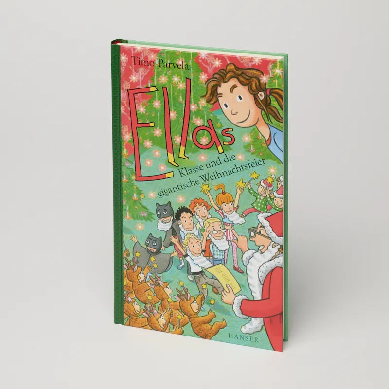 Produktansicht: Ellas Klasse und die gigantische Weihnachtsfeier (Gebundene Ausgabe)