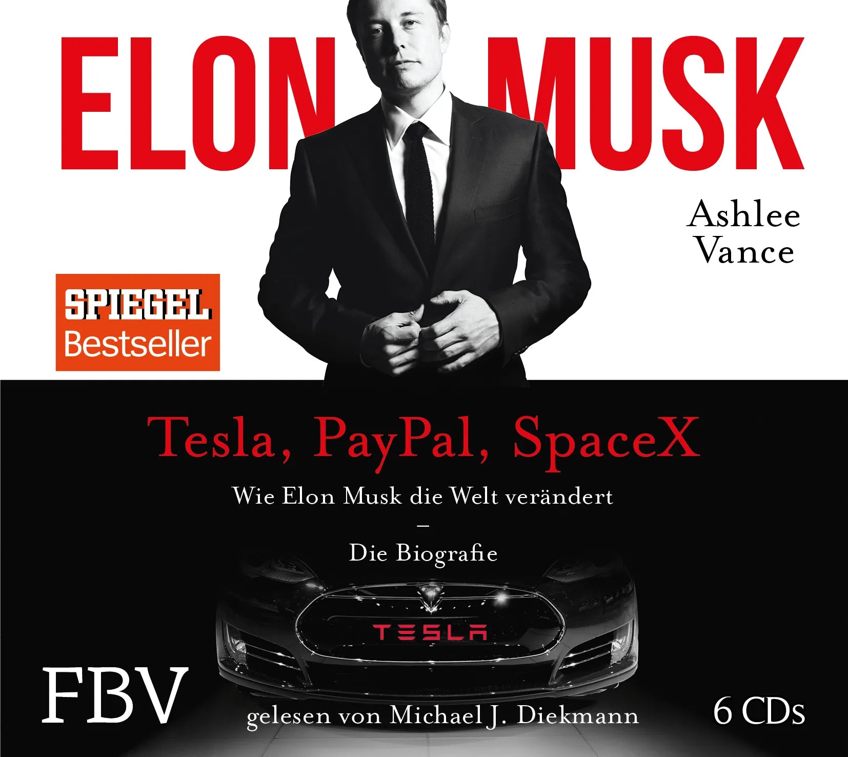 Buchcover von 'Elon Musk' - Hörbuch (CD) von Elon Musk