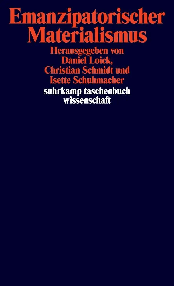 Cover: Emanzipatorischer Materialismus (E-Book) von Daniel Loick