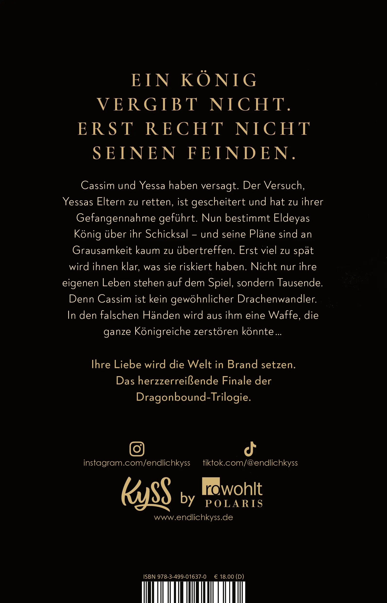 Rückseite: Ember King (Paperback)