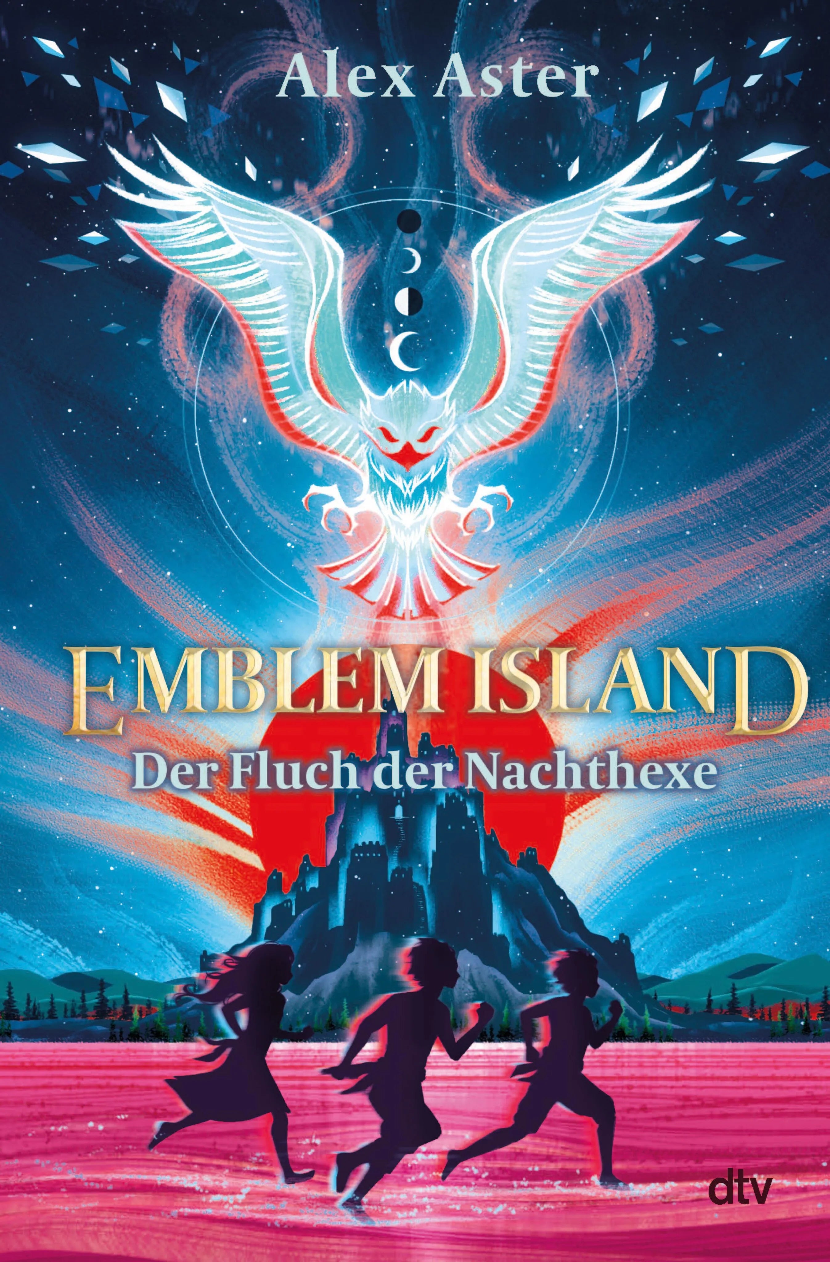 Cover: Emblem Island – Der Fluch der Nachthexe (E-Book) von Alex Aster