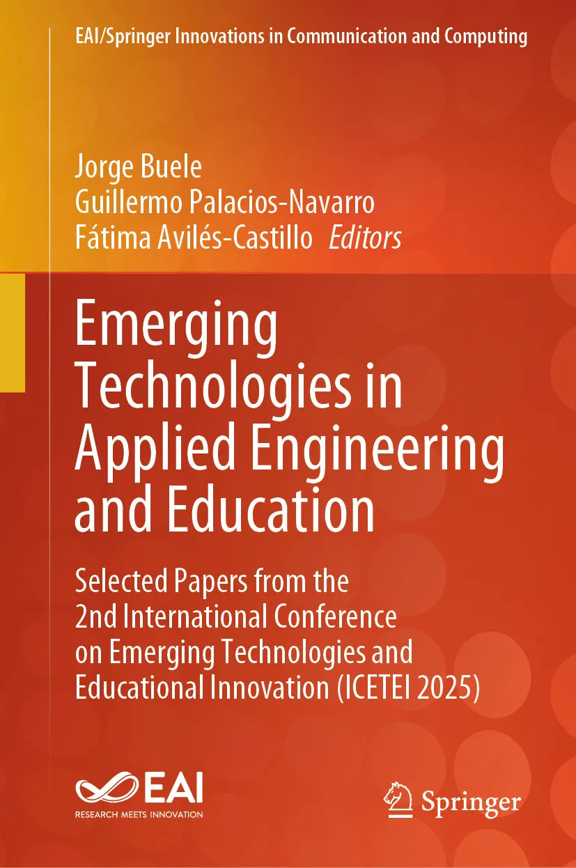Cover: Emerging Technologies in Applied Engineering and Education (E-Book)