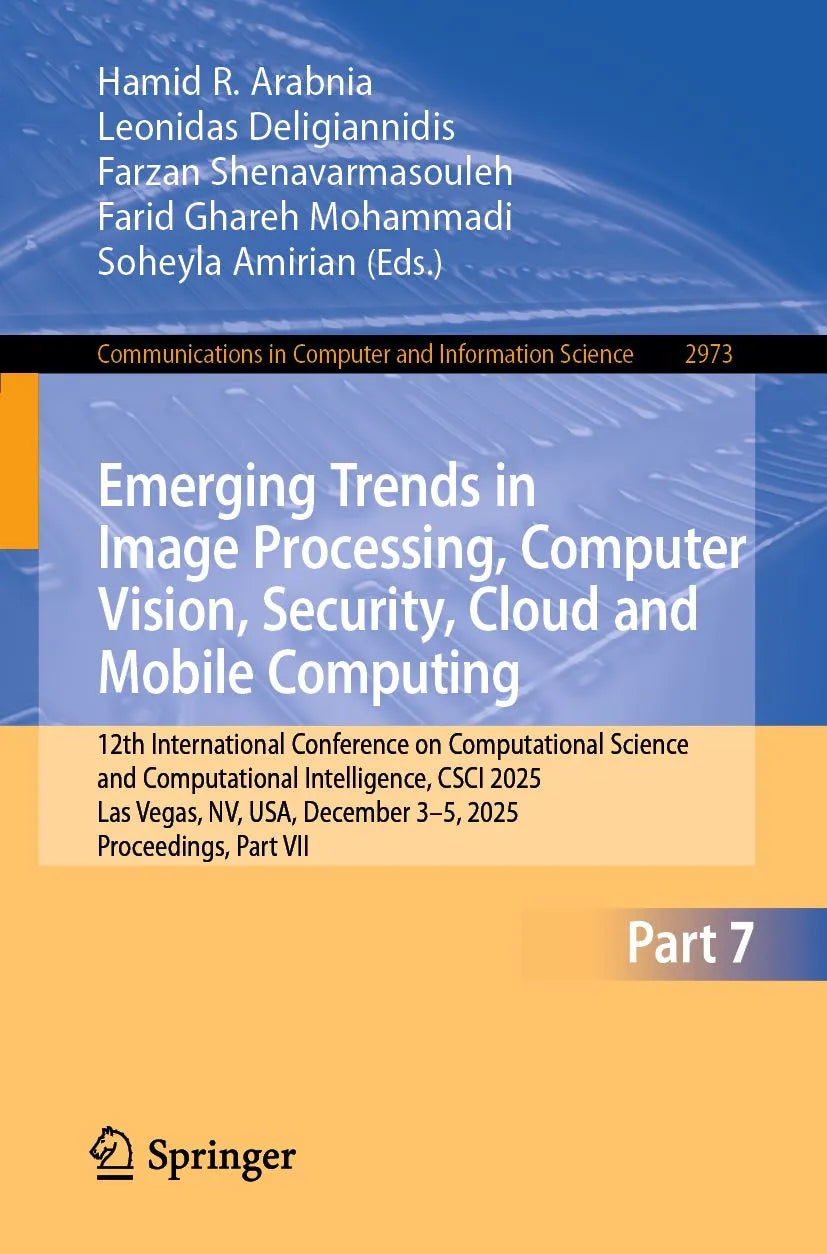 Cover: Emerging Trends in Image Processing, Computer Vision, Security, Cloud and Mobile Computing (E-Book) von Hamid R. Arabnia