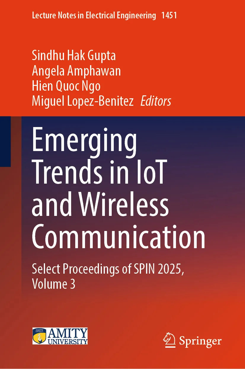 Cover: Emerging Trends in IoT and Wireless Communication (E-Book)