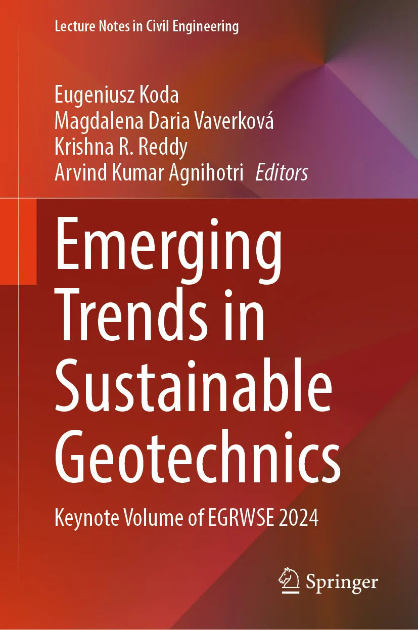 Cover: Emerging Trends in Sustainable Geotechnics (E-Book)