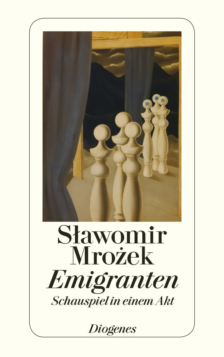 Buchcover von 'Emigranten' - Taschenbuch von Slawomir Mrozek