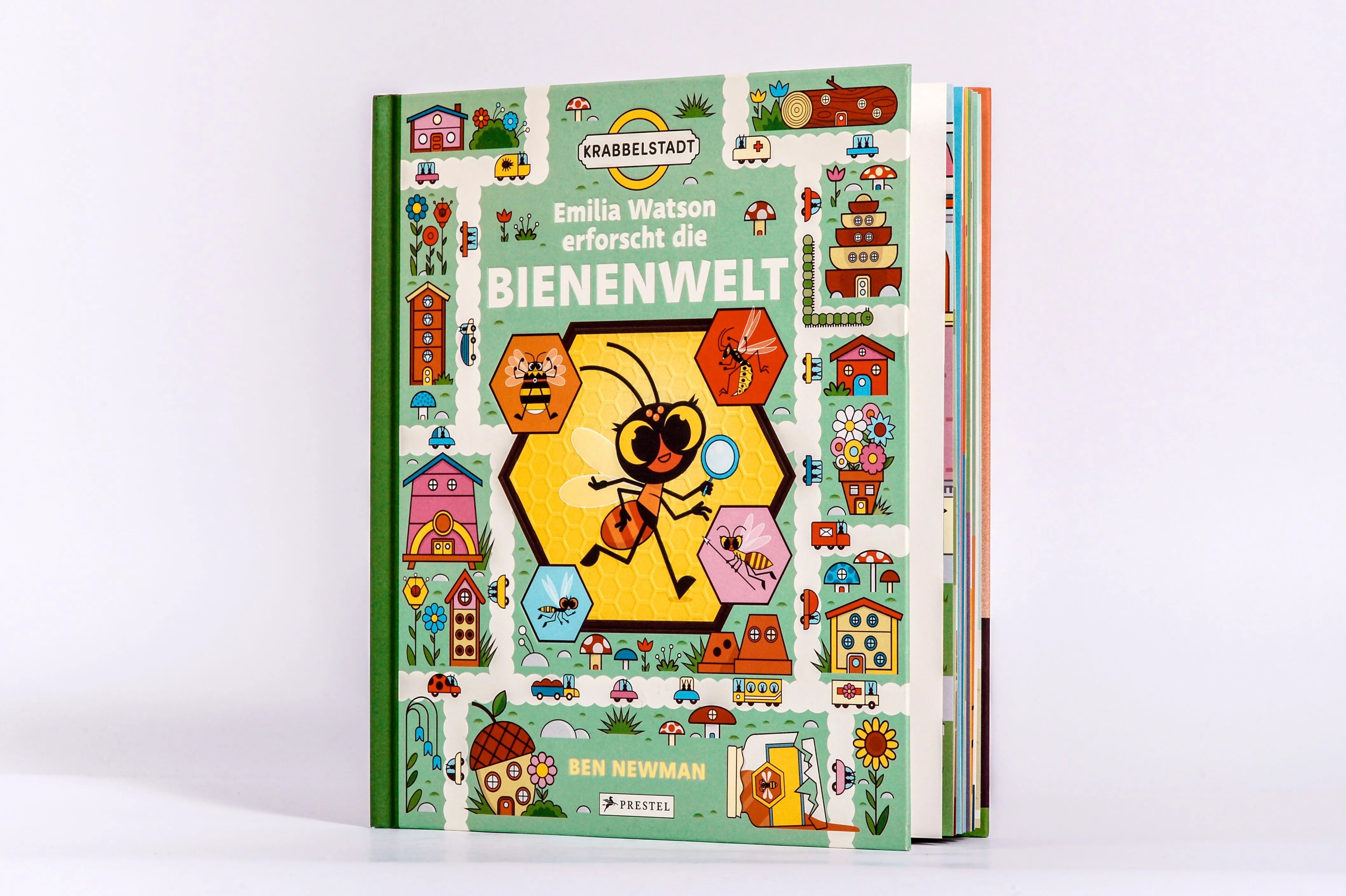Detailansicht: Emilia Watson erforscht die Bienenwelt (Hardcover)
