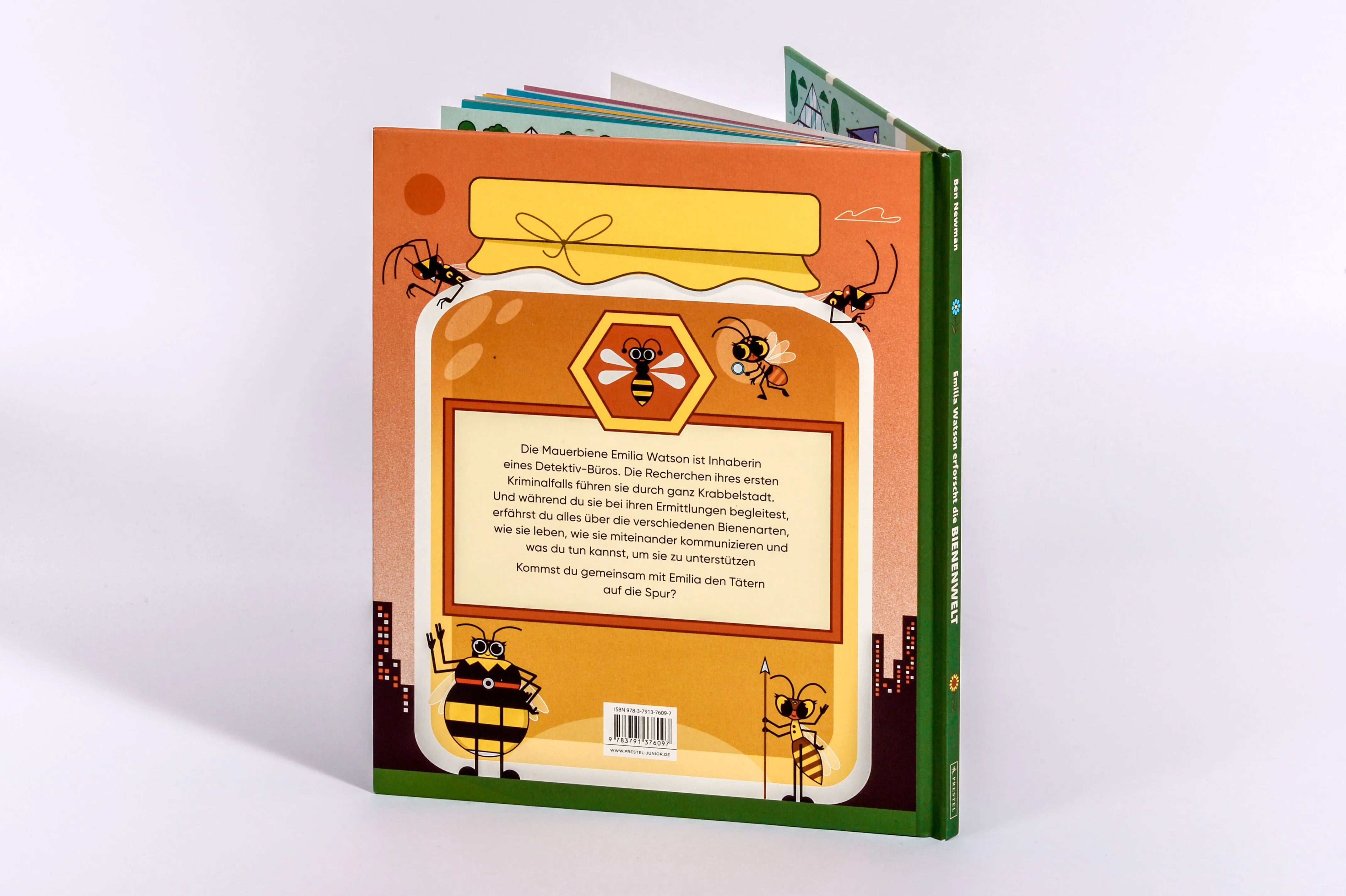 Detailansicht: Emilia Watson erforscht die Bienenwelt (Hardcover)