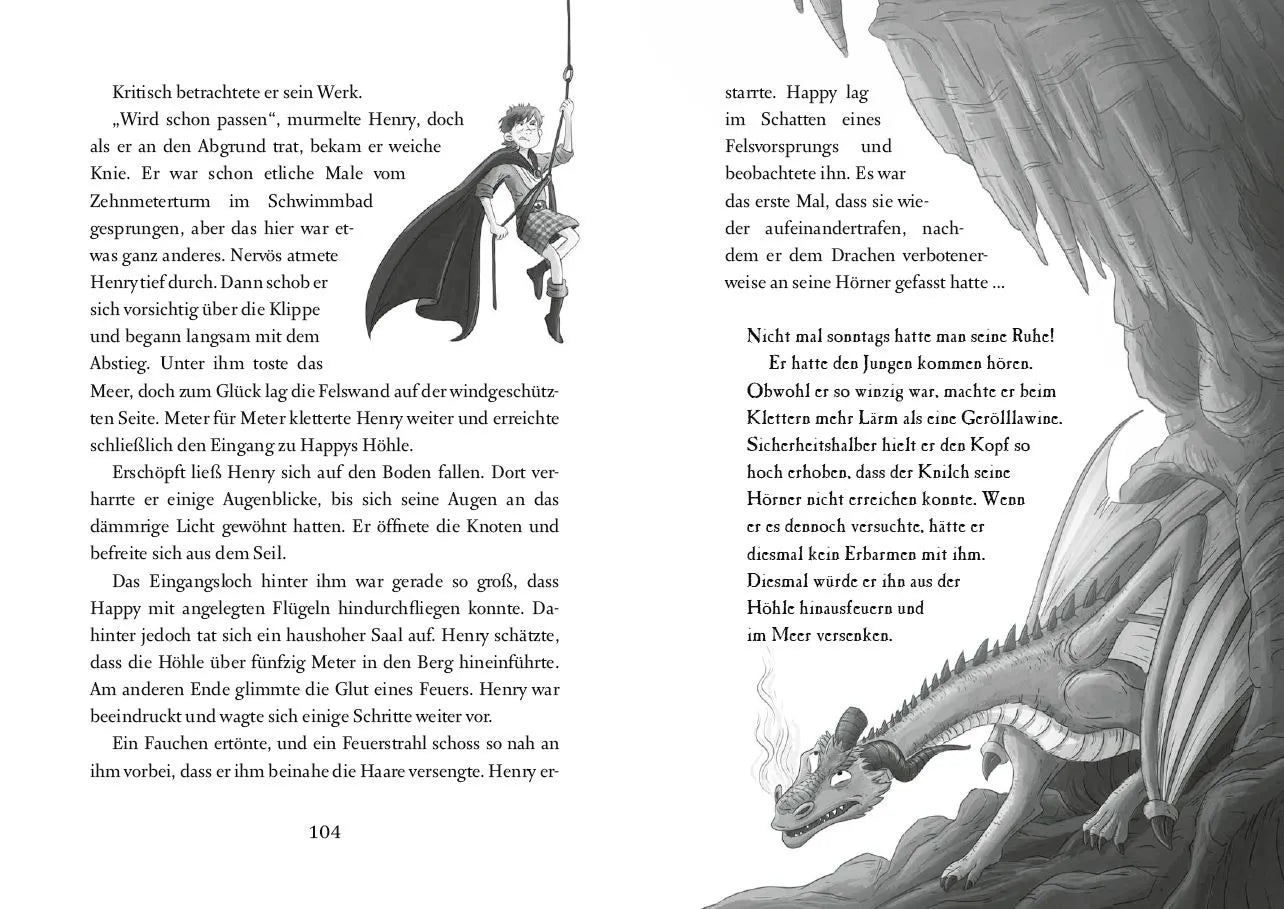 Produktansicht: Die geheime Drachenschule - Der Drache mit den silbernen Hörnern (Gebundene Ausgabe)