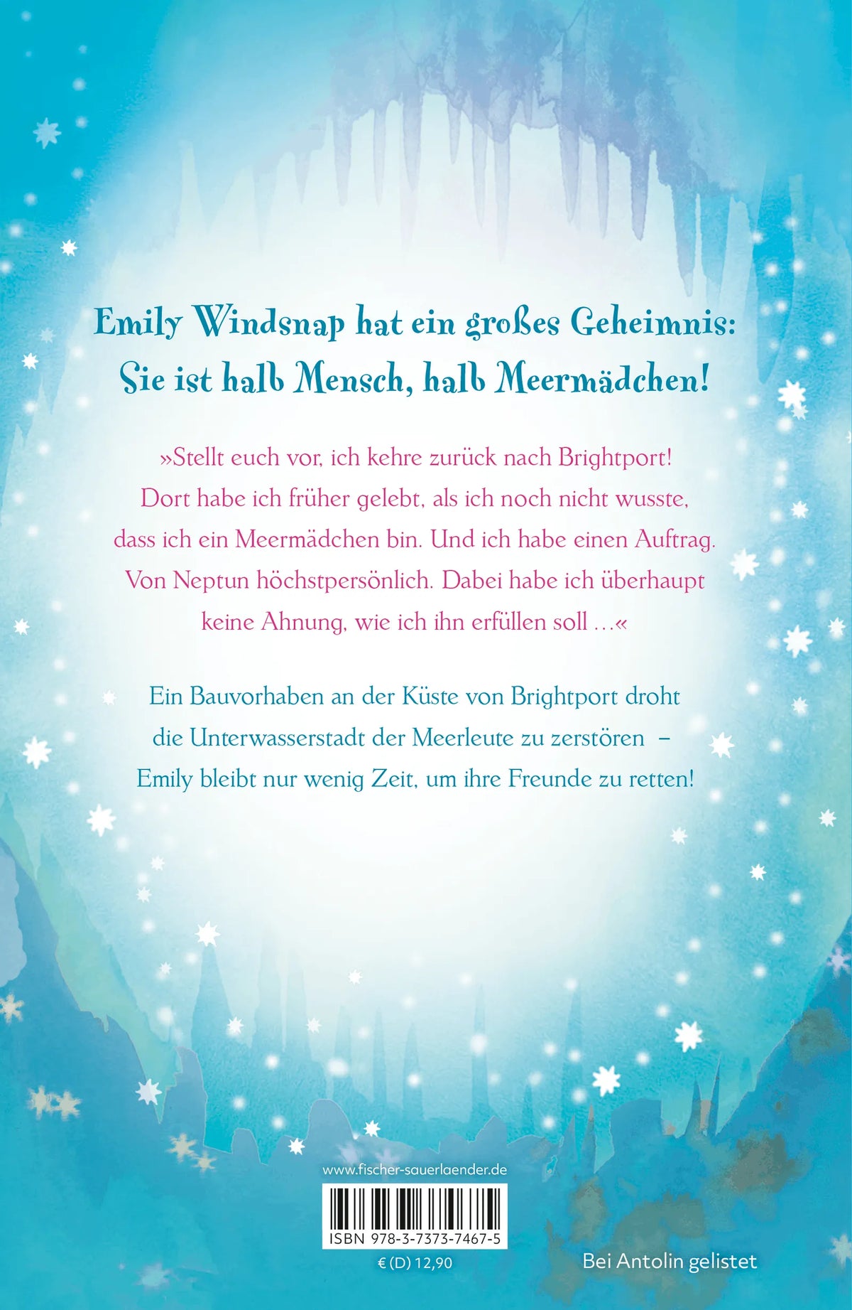 Rückseite: Emily Windsnap – Die Rückkehr (Hardcover)
