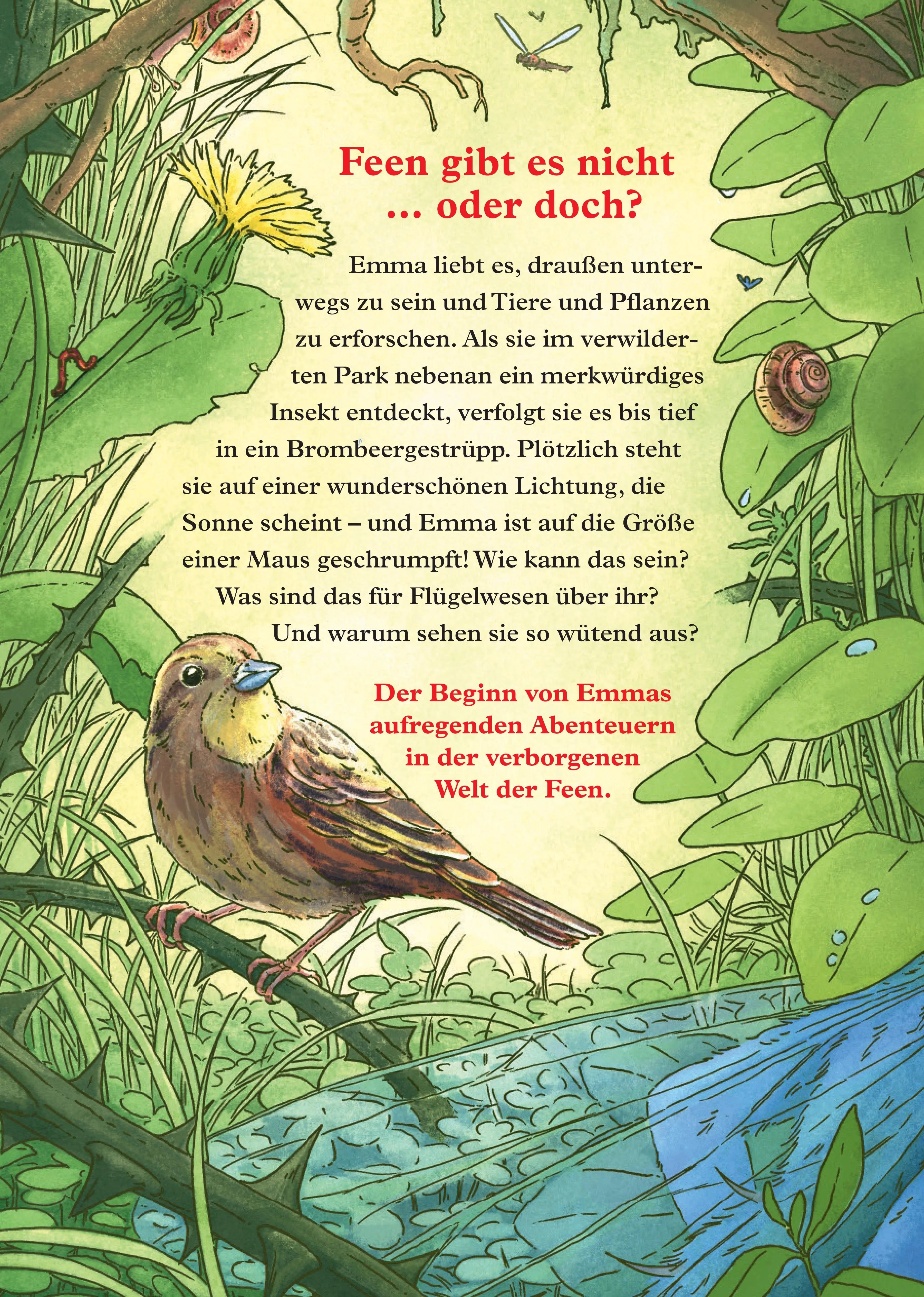 Rückseite: Emma glaubt nicht an Feen (Hardcover)