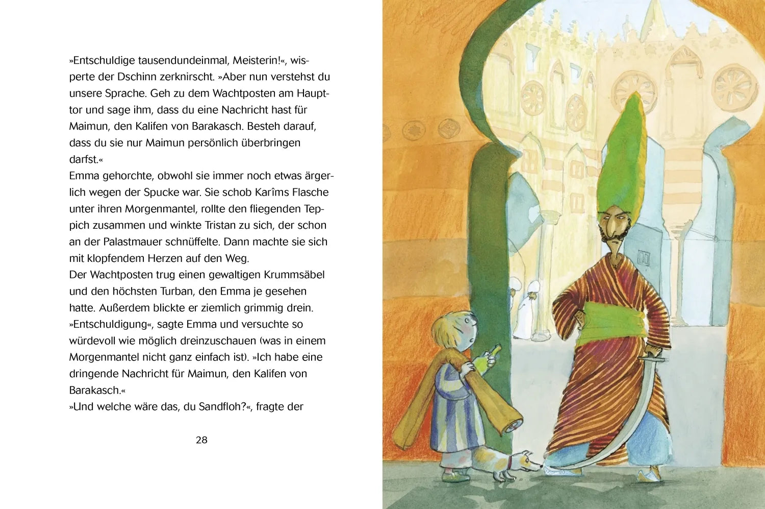 Abbildung von 'Emma und der Blaue Dschinn'