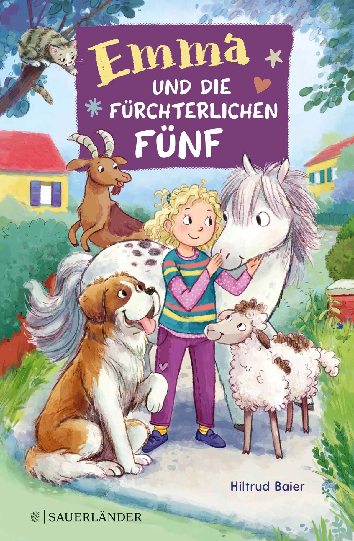 Cover: Emma und die Fürchterlichen Fünf (Hardcover) von Hiltrud Baier