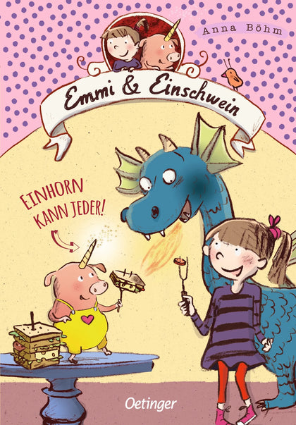 Cover: Emmi &amp; Einschwein 1. Einhorn kann jeder! (Hardcover) von Anna Böhm