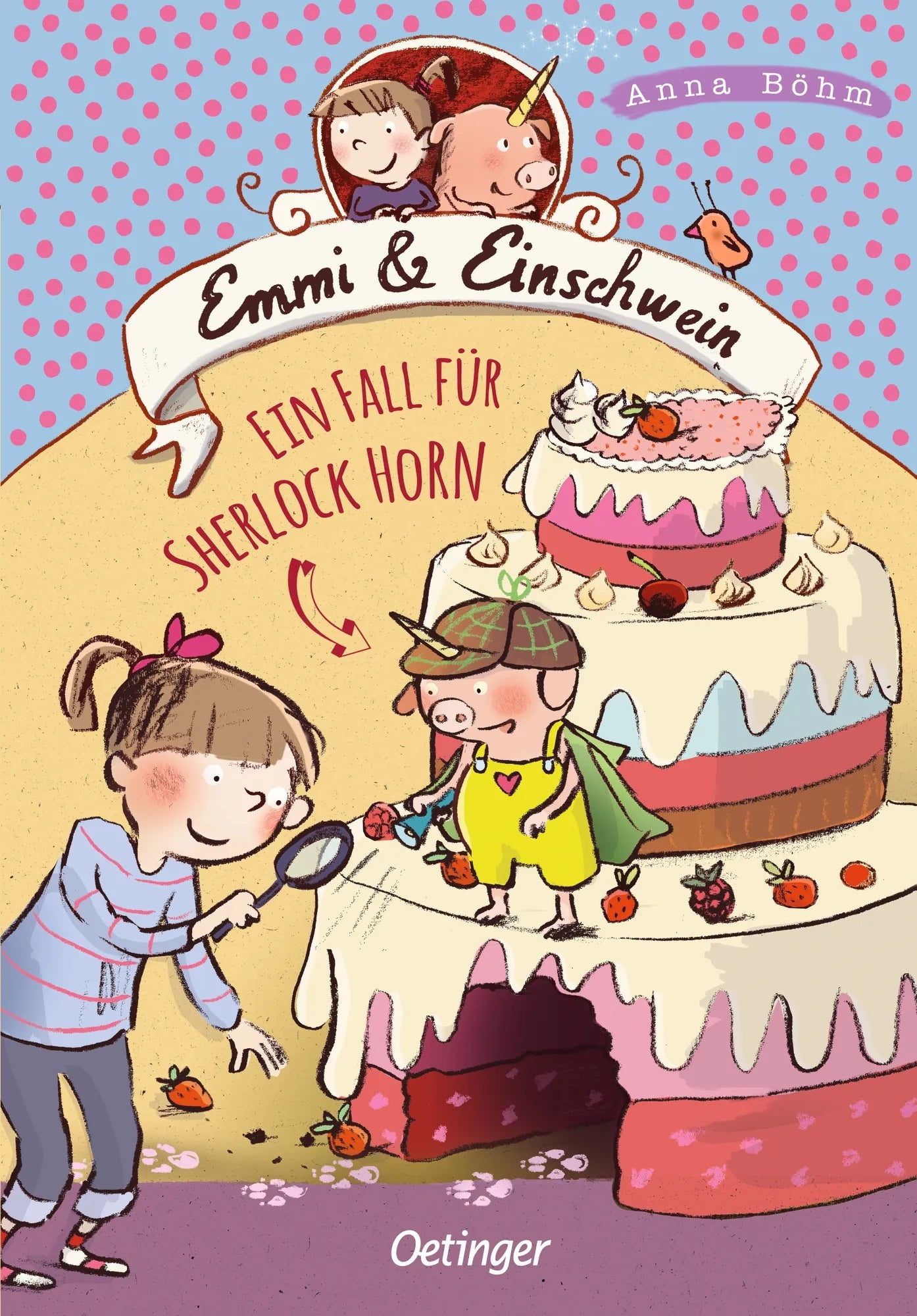 Buchcover von 'Emmi & Einschwein 5. Ein Fall für Sherlock Horn!' - Gebundene Ausgabe von Anna Böhm