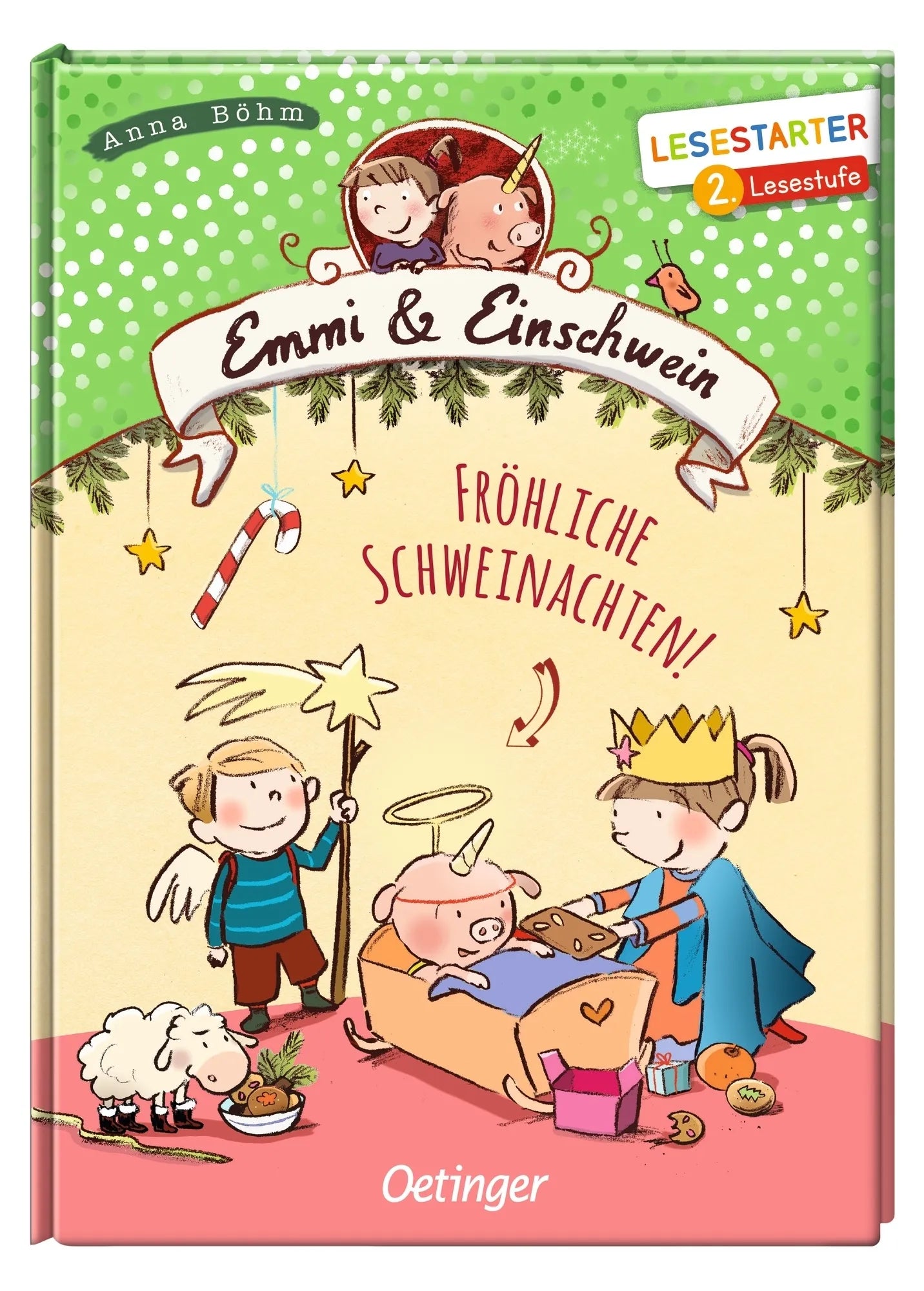 Produktansicht: Emmi & Einschwein. Fröhliche Schweinachten! (Gebundene Ausgabe)