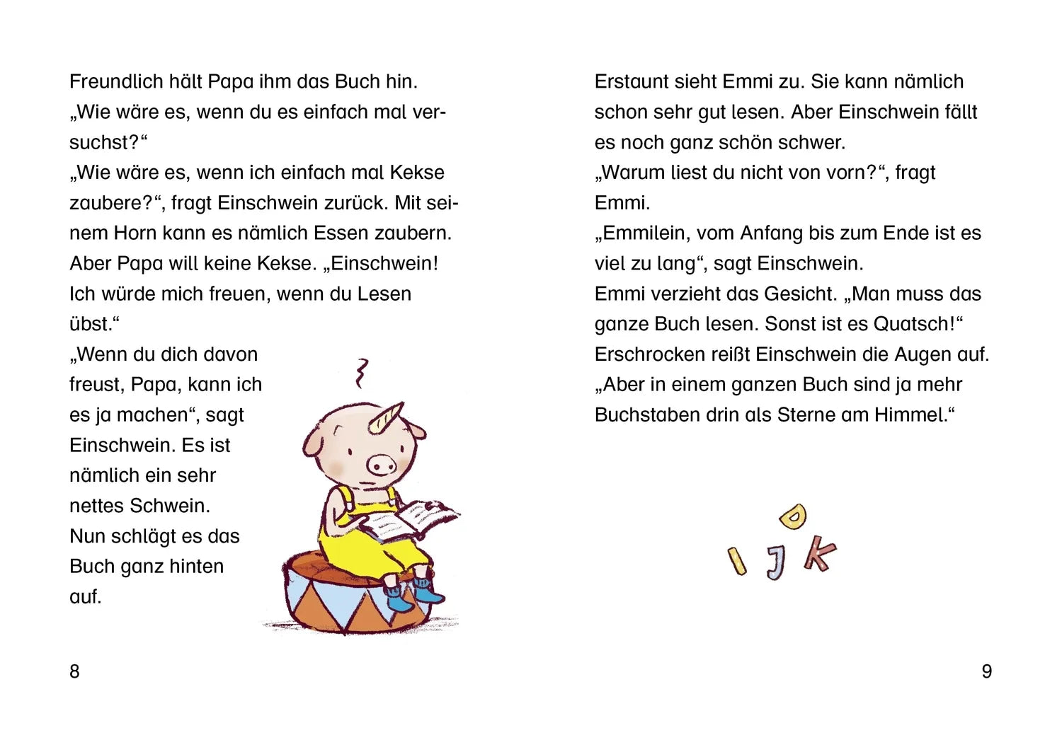 Abbildung von 'Emmi & Einschwein. Lesen macht lustig'