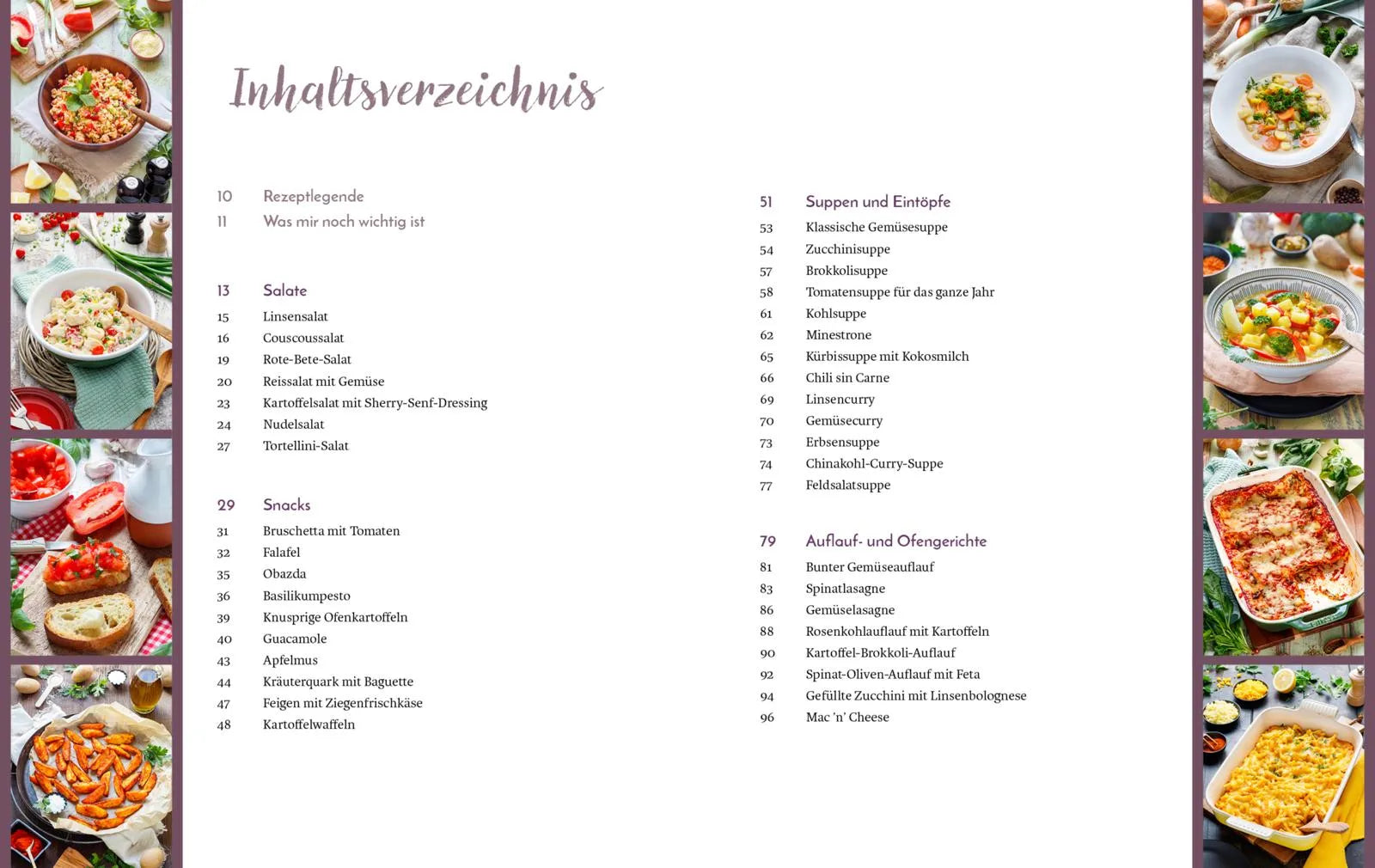 Innenansicht von 'Emmi kocht einfach: 75 vegetarische Rezepte' - Gebundene Ausgabe