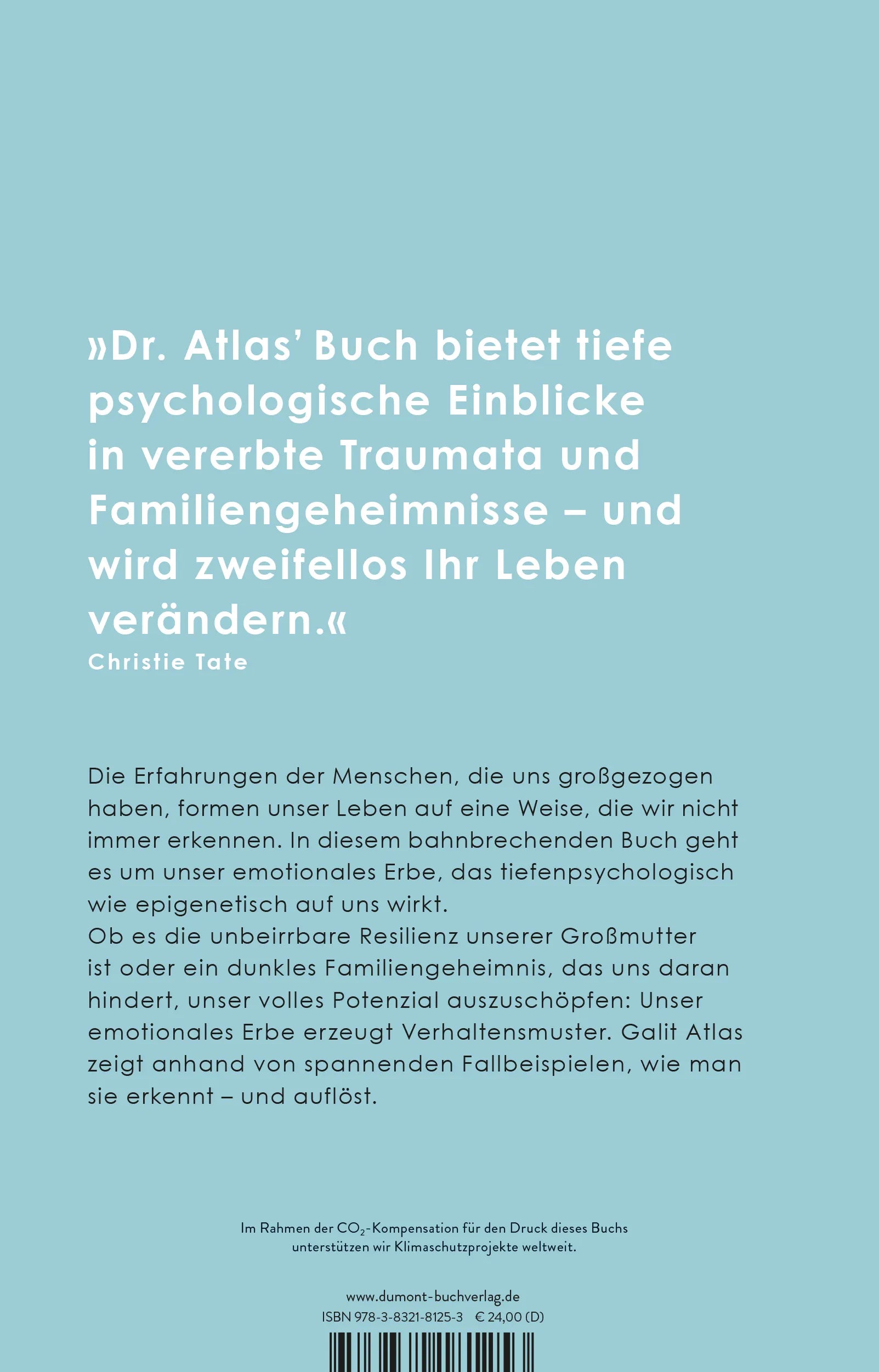 BuchrÃ¼ckseite von 'Emotionales Erbe' mit Klappentext - Gebundene Ausgabe