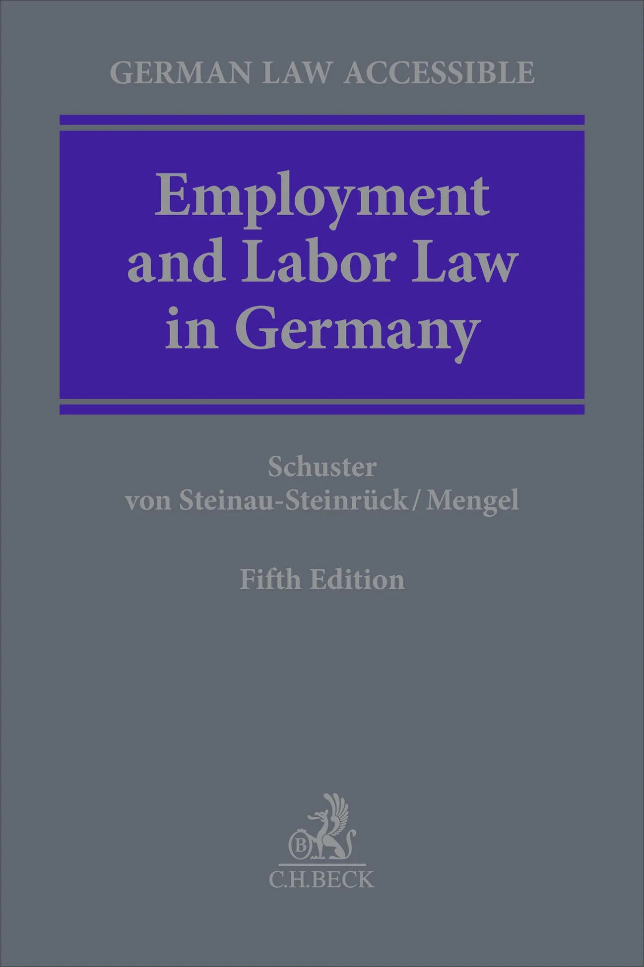 Buchcover von 'Employment and Labor Law in Germany' - Gebundene Ausgabe von Doris-Maria Schuster