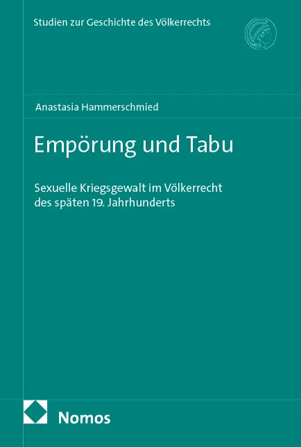 Cover: Empörung und Tabu (E-Book) von Anastasia Hammerschmied
