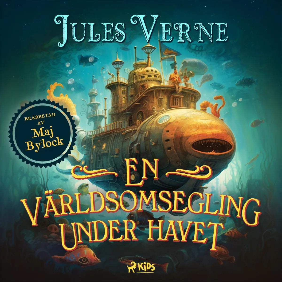 Cover: En världsomsegling under havet (Hörbuch Download) von Jules Verne