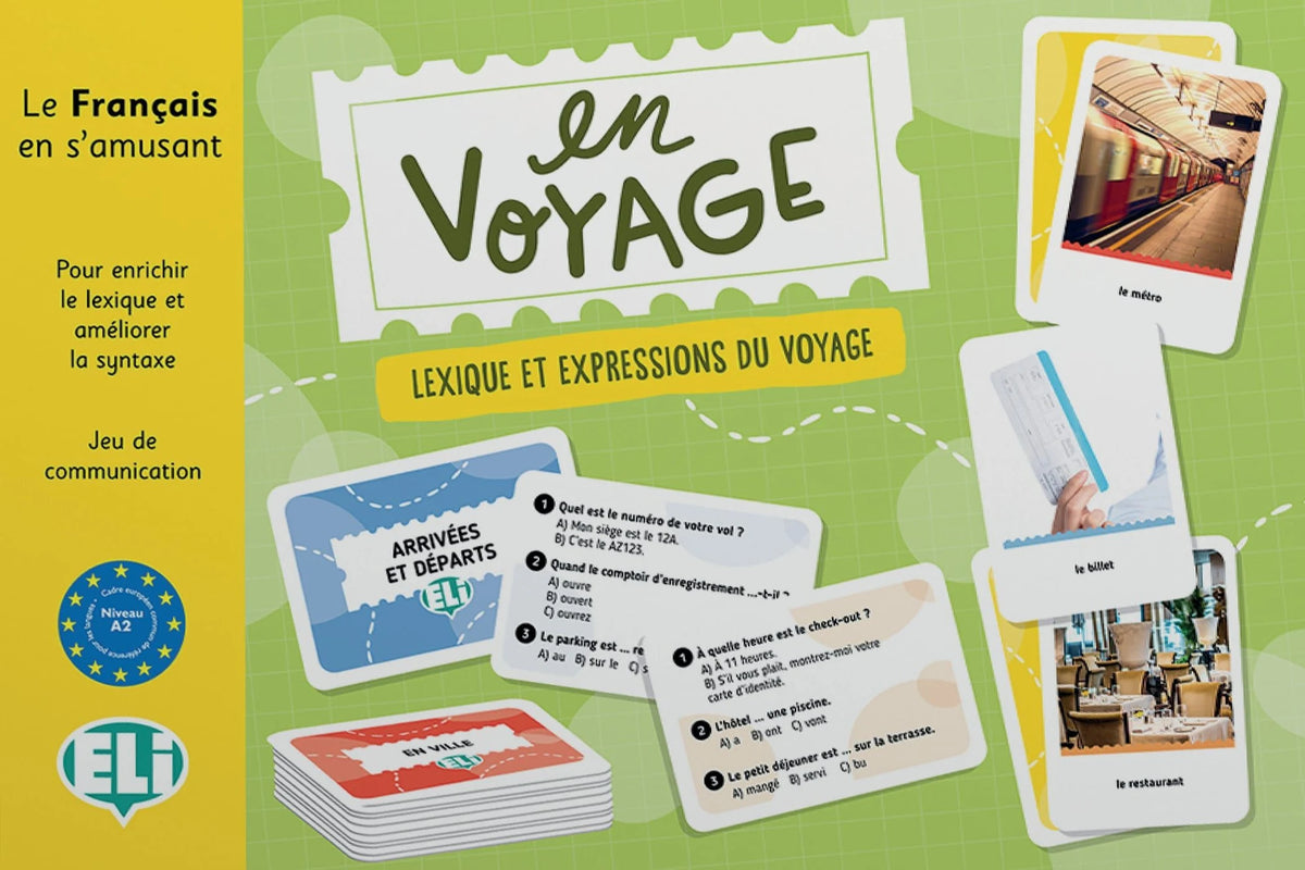 Lernspiel: En voyage