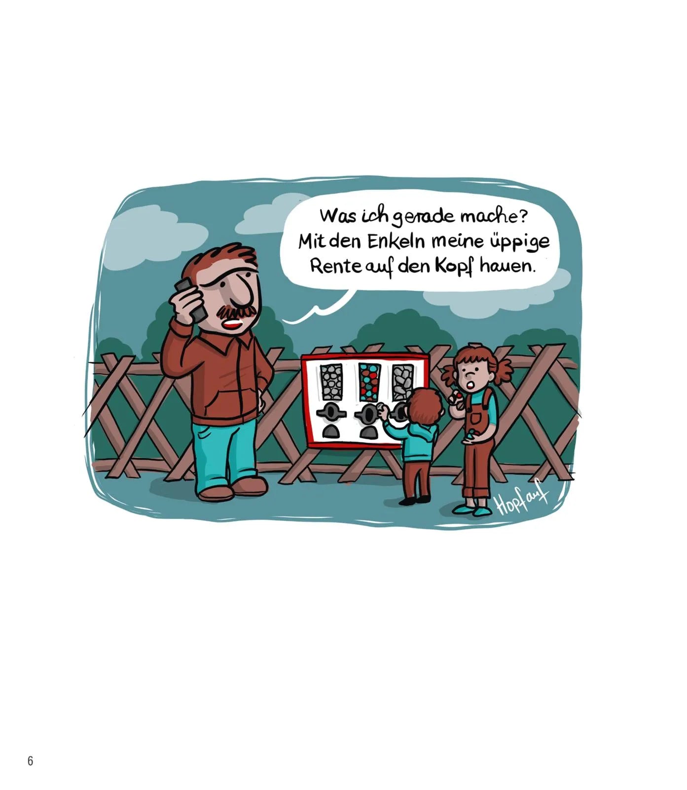 Detailansicht: Endlich Feierabend! - Cartoons zum Ruhestand (Hardcover)