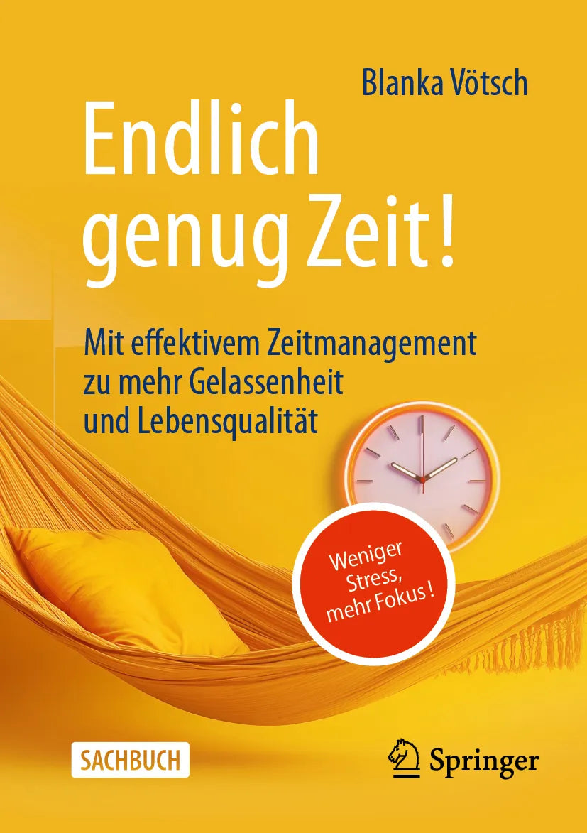 Cover: Endlich genug Zeit! (E-Book) von Blanka Vötsch