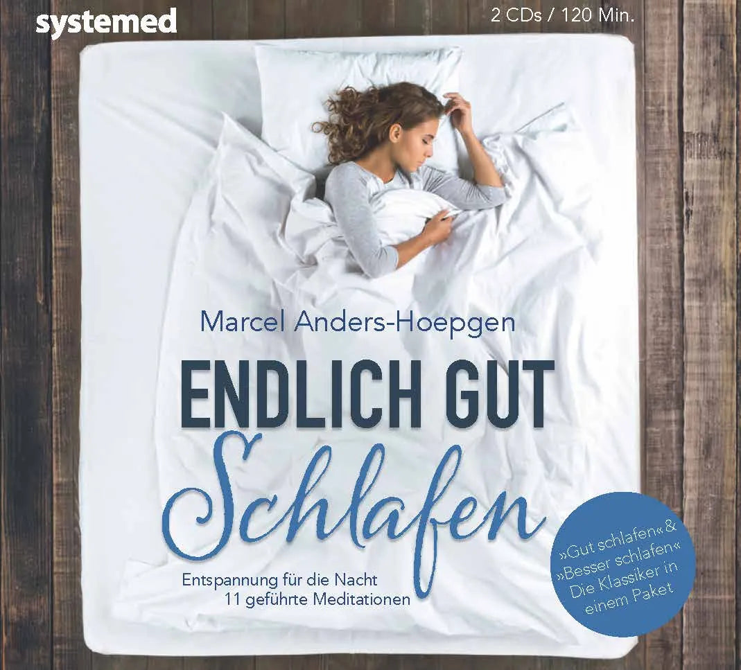 Buchcover von 'Endlich gut schlafen' - Hörbuch (CD) von Marcel Anders-Hoepgen