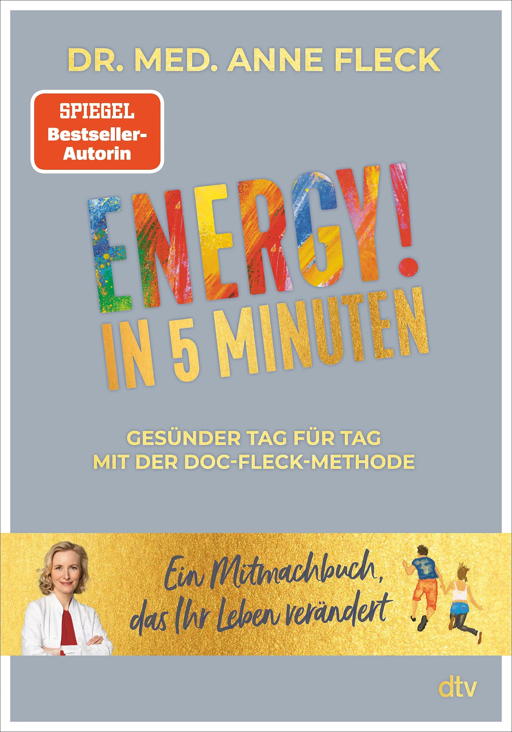 Buchcover von 'ENERGY! in 5 Minuten' - Gebundene Ausgabe von Anne Fleck