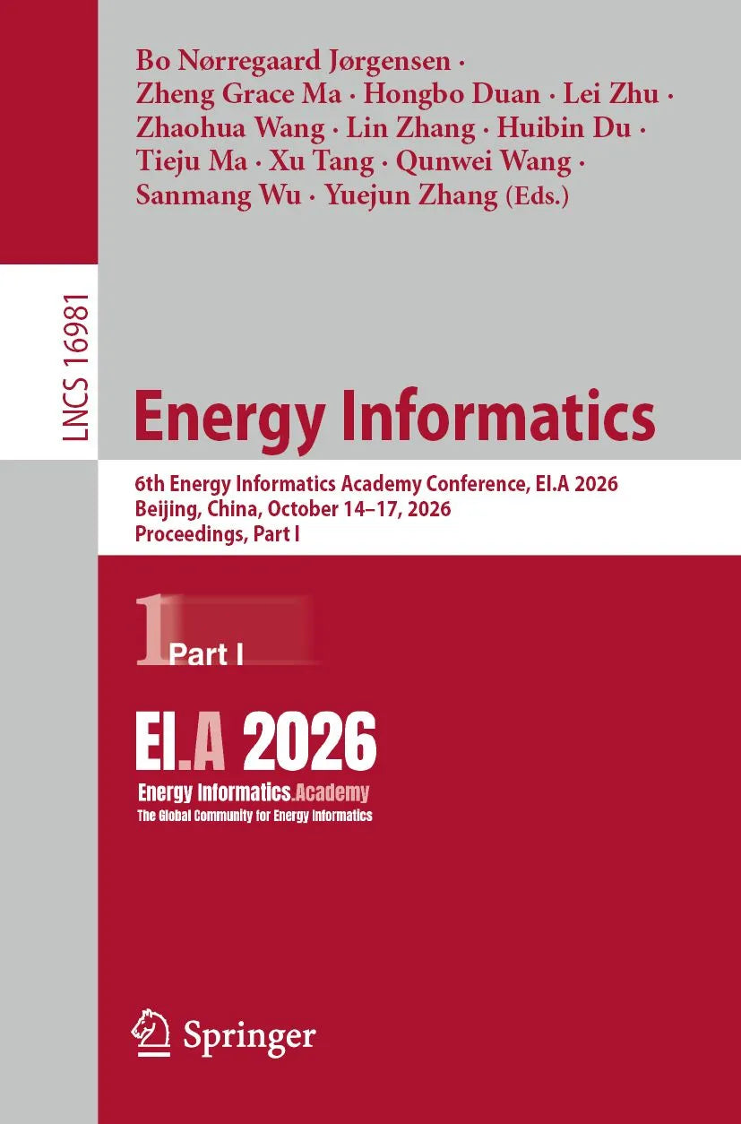 Cover: Energy Informatics (E-Book) von Bo Nørregaard Jørgensen