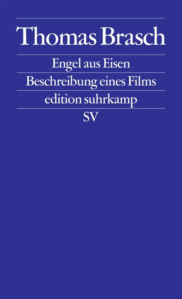 Buchcover von 'Engel aus Eisen' - Taschenbuch von Thomas Brasch