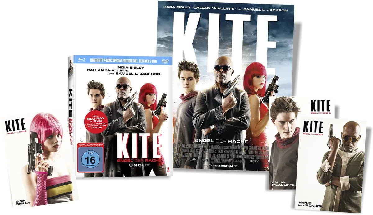 Engel der Rache - Kite  [Limited Mediabook] - Blu-ray Disc