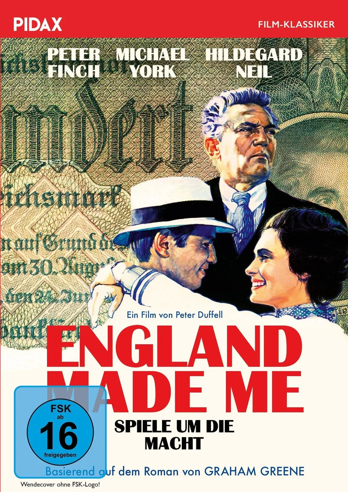 DVD-Cover: England made me - Spiele um die Macht. Regie: Peter Duffell
