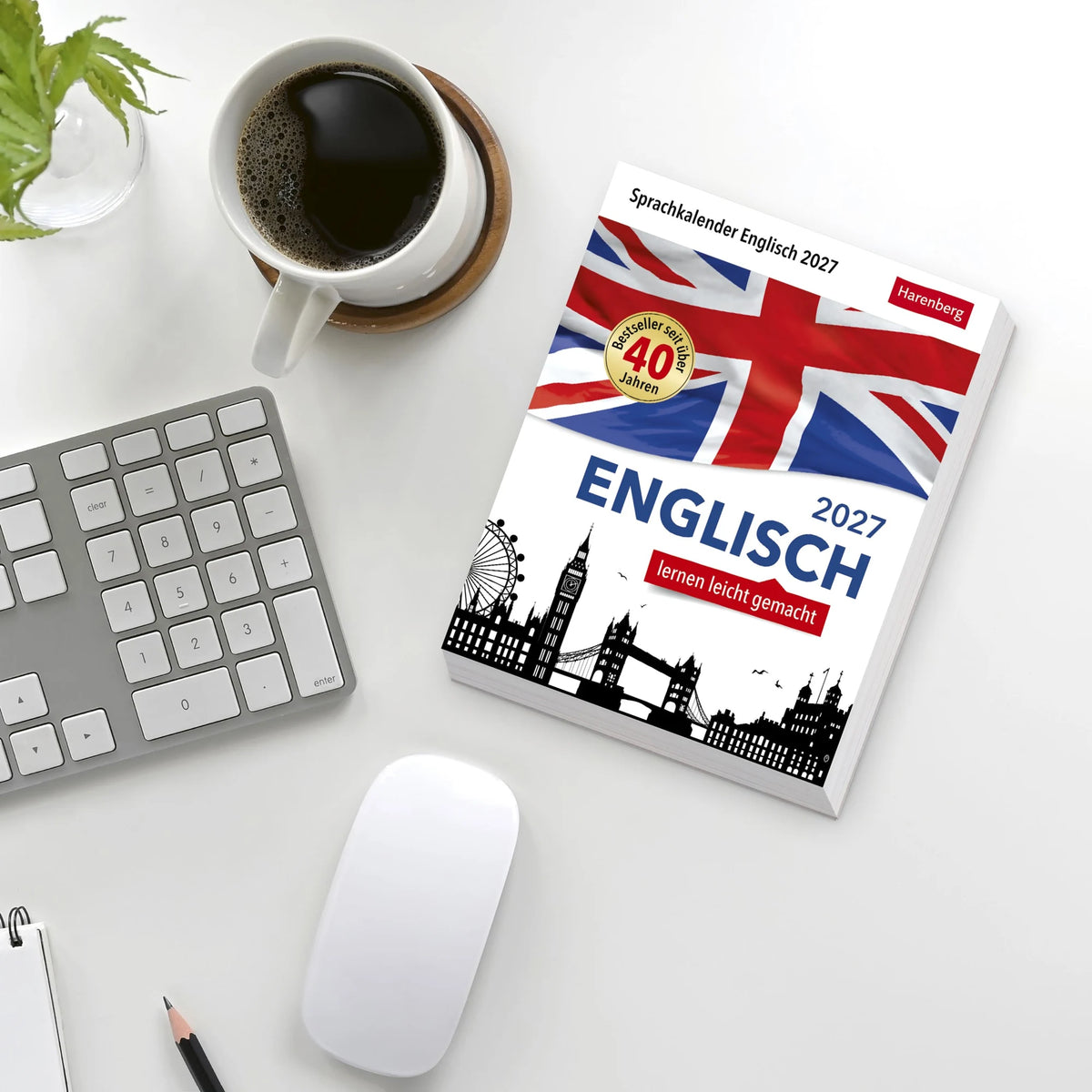 Englisch Sprachkalender 2027 - Englisch lernen leicht gemacht - Tagesabreißkalender – Ansicht