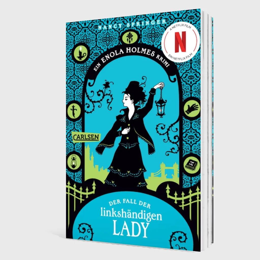 Produktansicht: Enola Holmes: Der Fall der linkshändigen Lady (Taschenbuch)