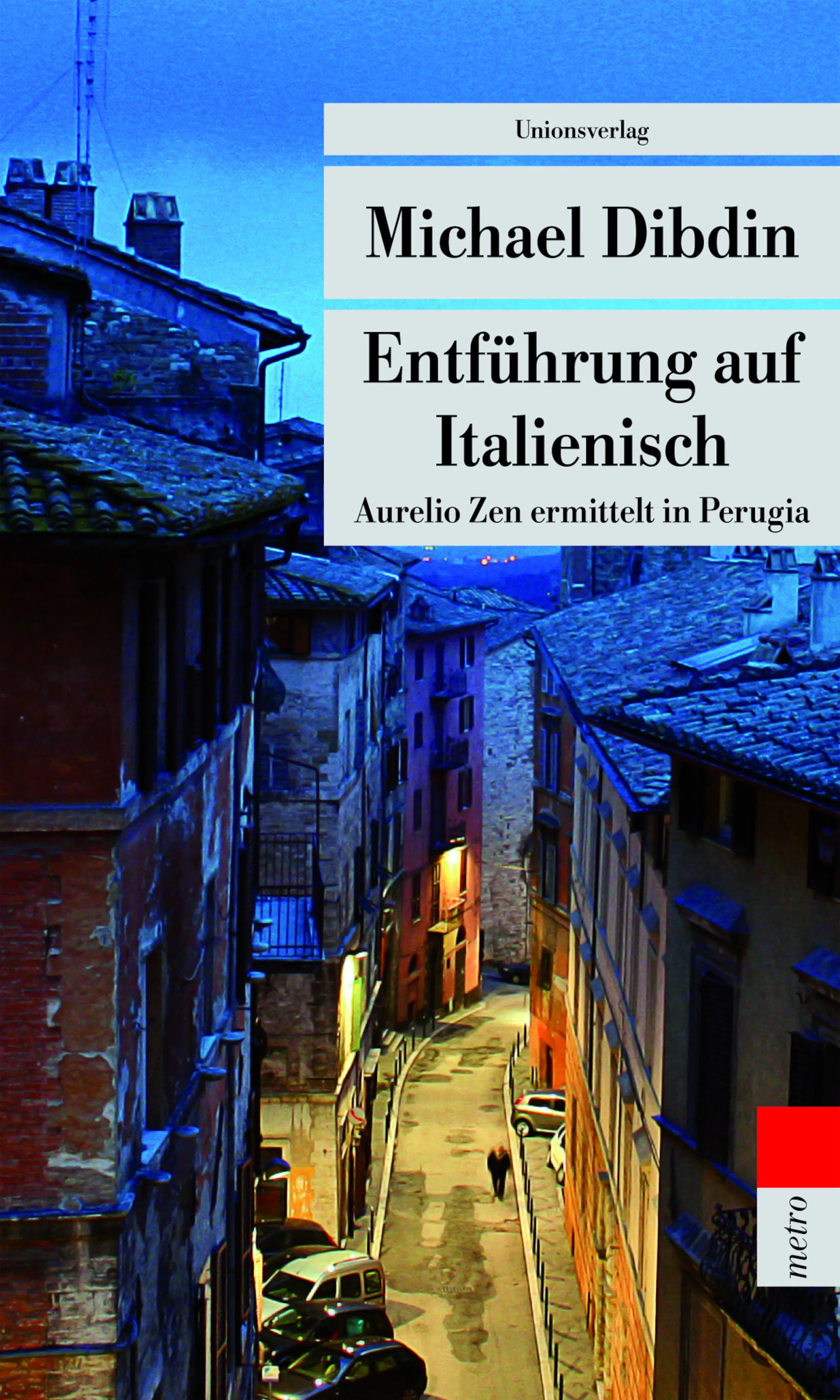 Buchcover von 'Entführung auf Italienisch' - Taschenbuch von Michael Dibdin