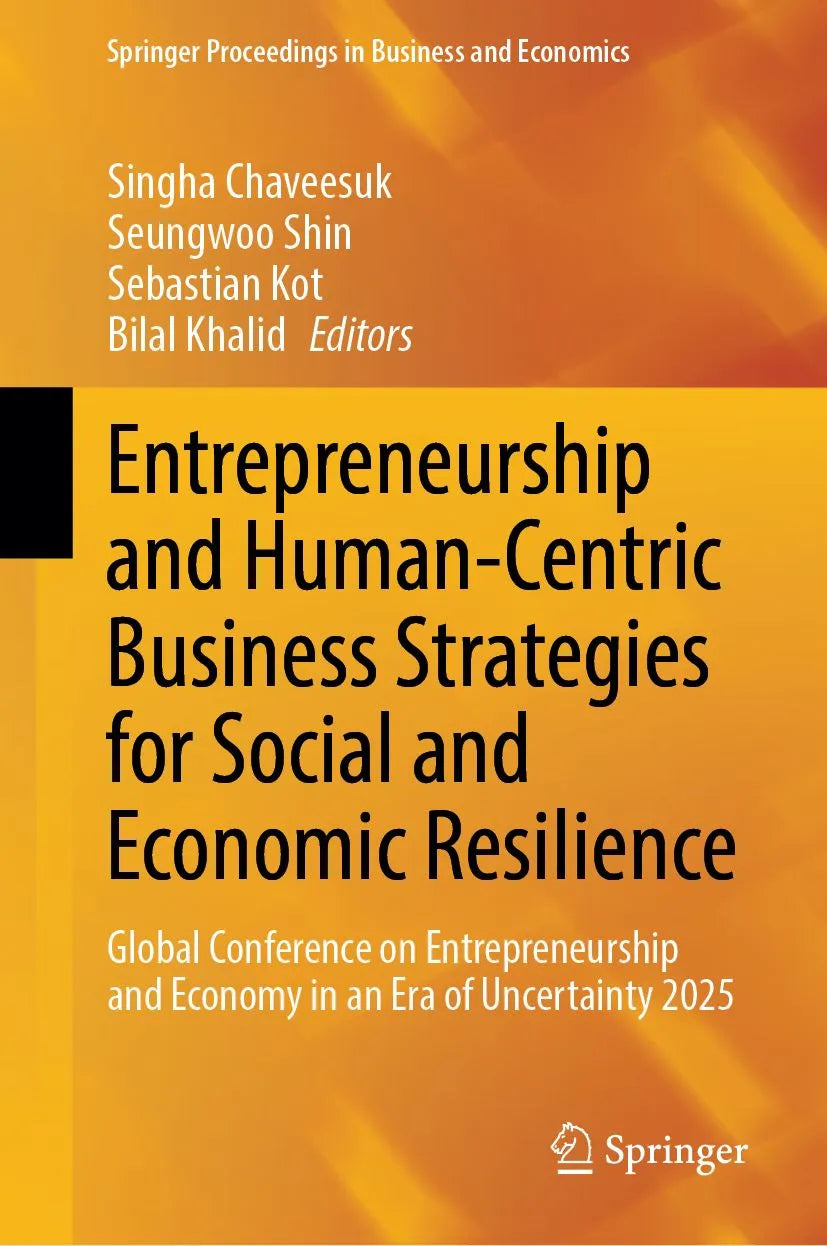 Cover: Entrepreneurship and Human-Centric Business Strategies for Social and Economic Resilience (E-Book) von Singha Chaveesuk