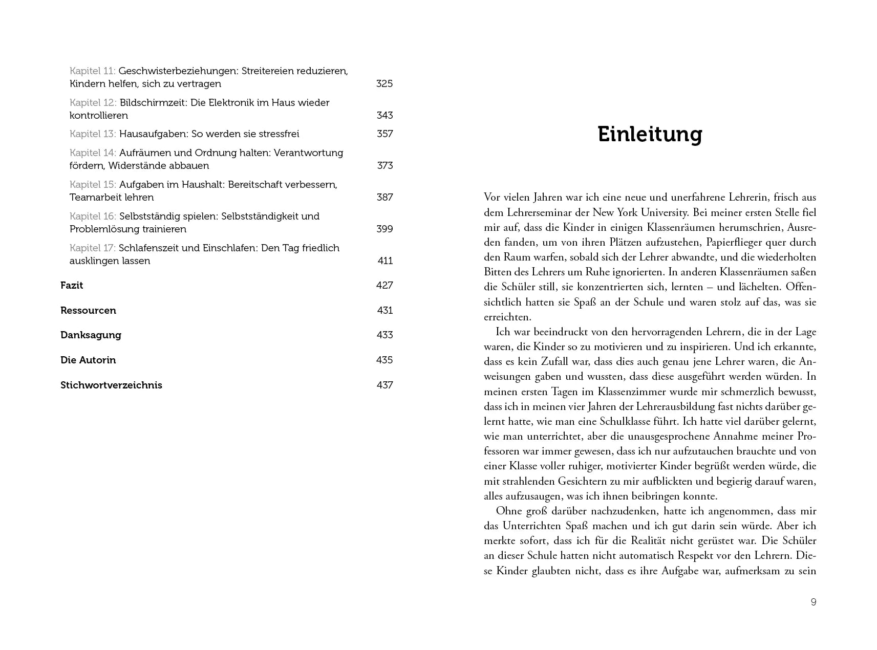 Innenansicht von 'Entspannter und glücklicher Kinder erziehen' - Taschenbuch