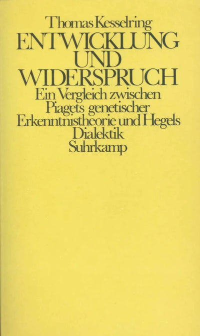Entwicklung und Widerspruch
